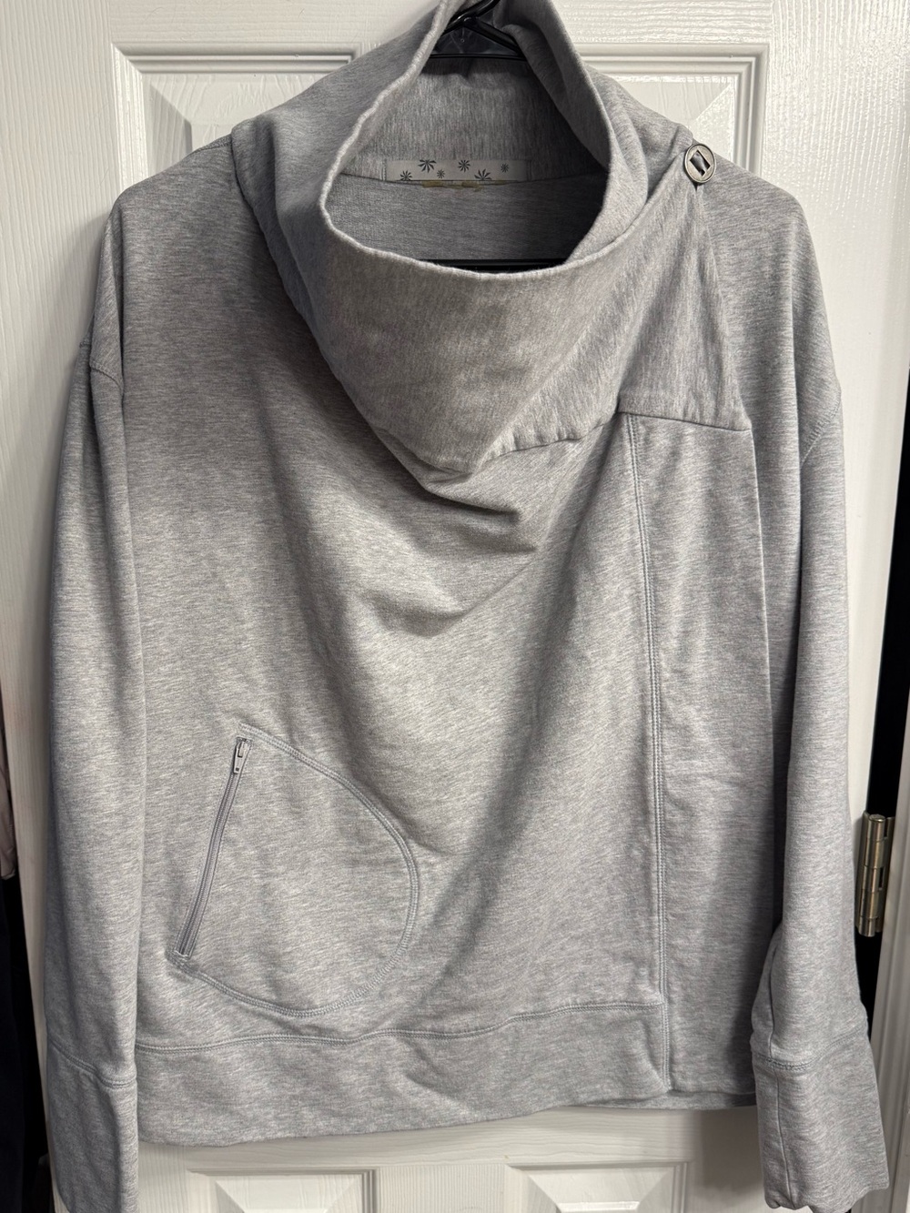 Athleta xl wrap cowl neck xl